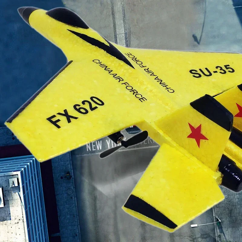 طائرة شراعية بنموذج طيران بجهاز تحكم عن بعد للأطفال ، طائرة حربية ، لعبة مواد Epp ، ضوء LED ، من من من من من نوع RC ، من من من نوع g ، هدية جديدة