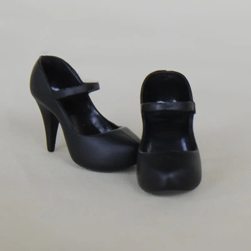 HOUZIWA Blyth Puppenschuhe Kunststoff High Heel Schuhe für Momoko, Licca, Barbes 1/6 Puppen – Detail 3