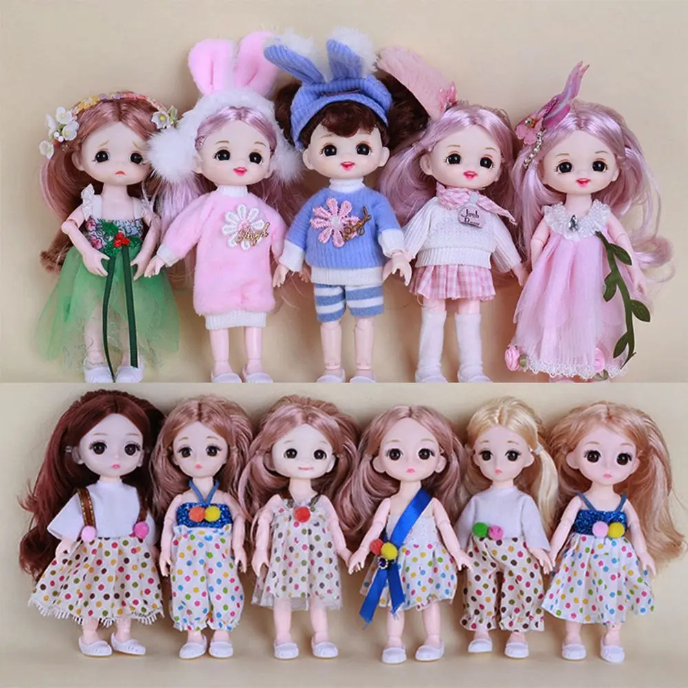 16 Styles Doll Clothes For Ob11 Gsc 1/12Bjd Molly Body Animal Doll Suit Beautiful Doll Outfit 16~17cm Dolls Dresses Accessories