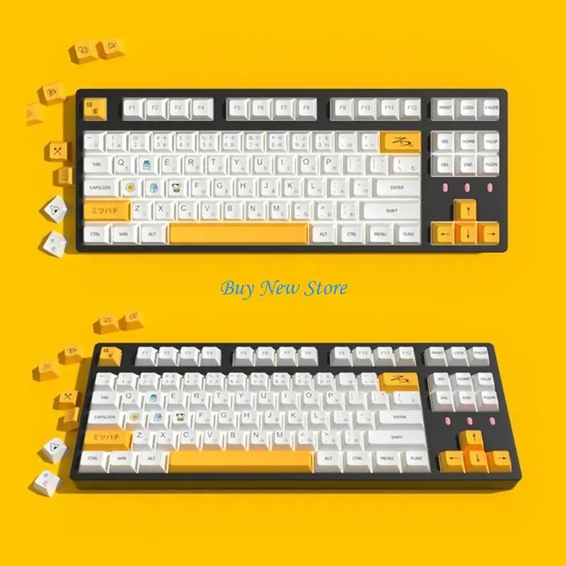 20CE 132 KEYS PBT KEYCAPS XDA Profile Dye-Sub Keycap for Cherry MX Switch لوحة المفاتيح الميكانيكية