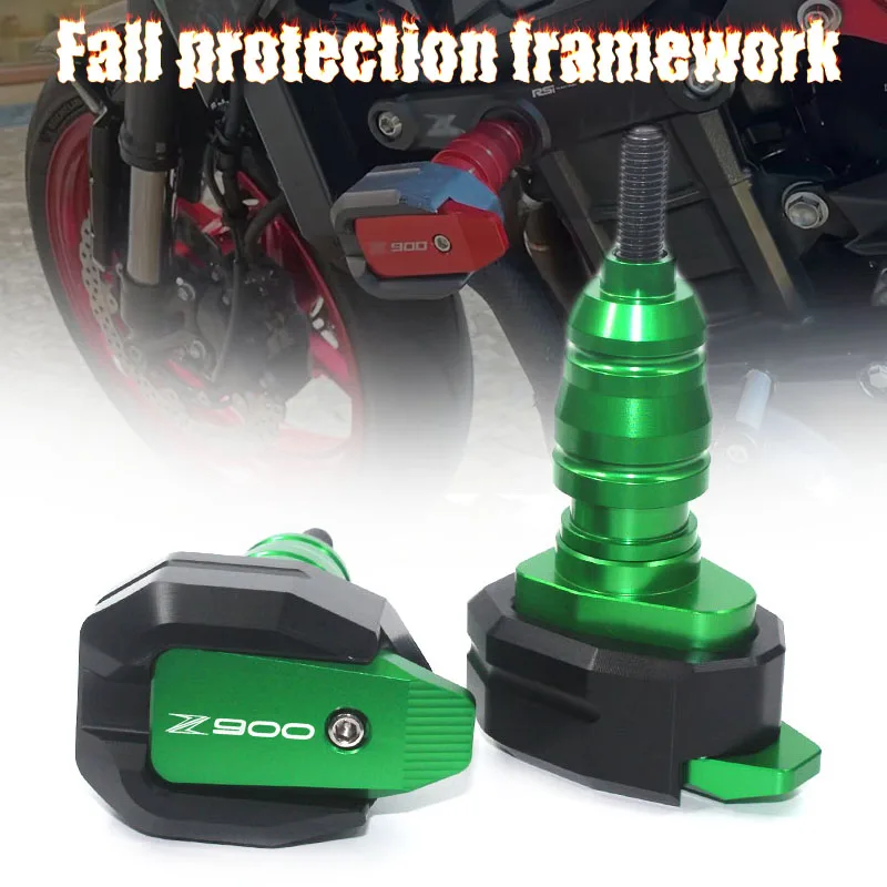 

Fit For Z650 Z900 Z900RS 650 900 900rs 2017-2024 2025 Hot High Quality Motorcycle Crash Protector CNC Engine Cover Frame Sliders