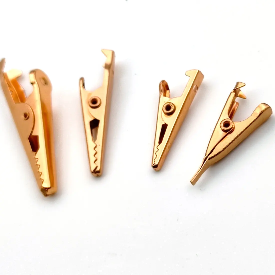 10PCS brass  Alligator Clip Clamp test Testing Probe