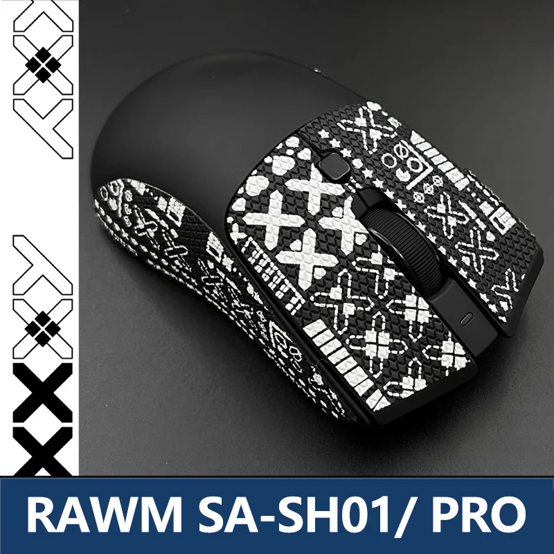 Mouse Grip Tape for RAWM SH01 Gaming Mouse - Anti-Slip Stickers Pro Gaming Mouse Skins Protective Adhesive for Better Control