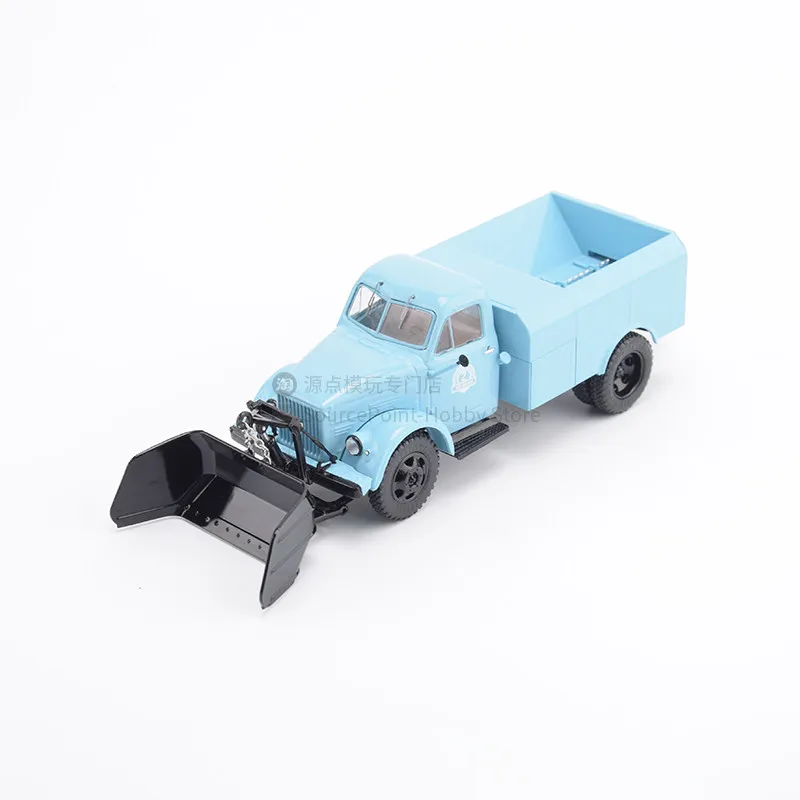 Diecast 1:43 Scale Soviet GAZ-51 PD-4M Sand Spreader/Snow Plow SSM1630 Alloy Car Model