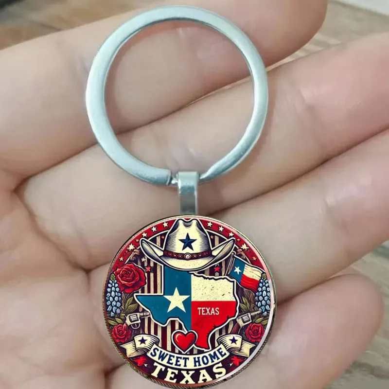 Texas Flag Keychain…