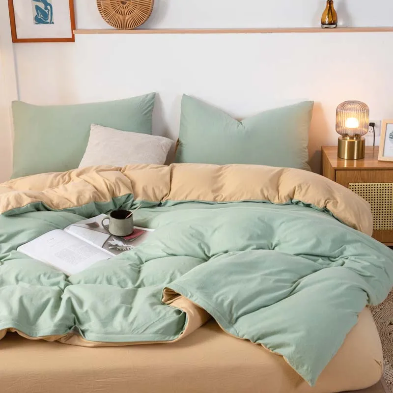 

Современные трикотажные покрывала из чистого хлопка: дышащие, комфортные, для односпальных и двуспальных кроватей, прочные, на все сезоны, хлопковые простыни