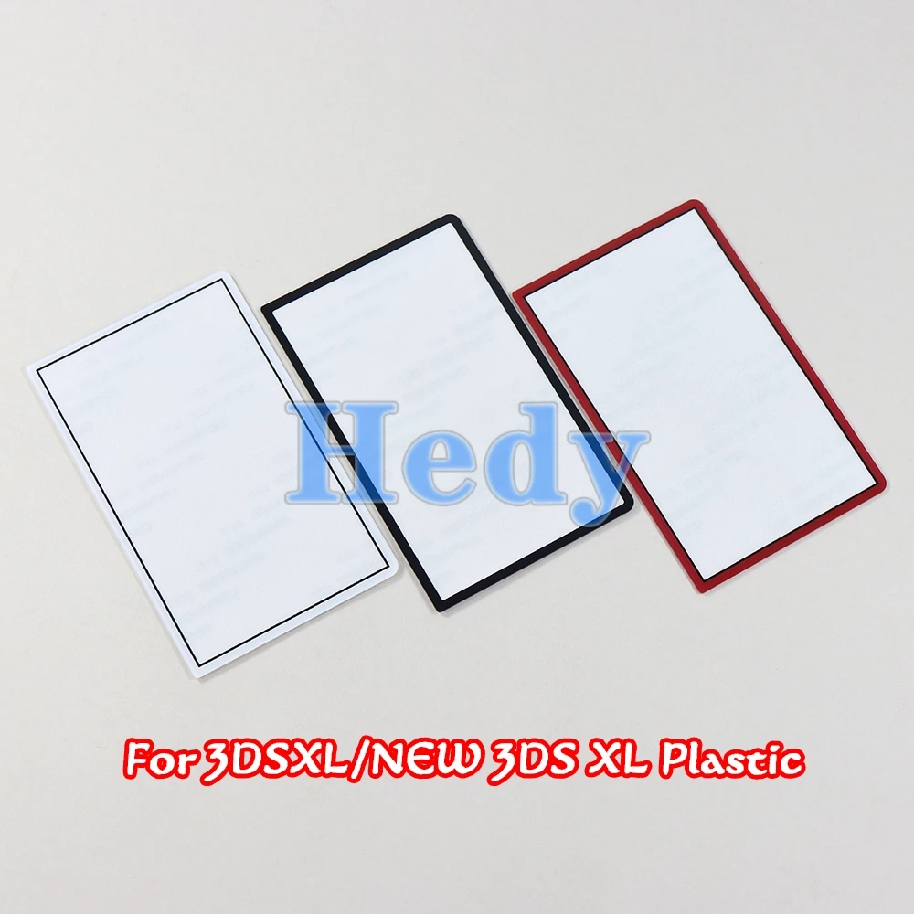 1 قطعة استبدال السطح العلوي ل جديد 3DS LL XL البلاستيك الزجاج شاشة غطاء للعدسات الخارجية ل 3DSXL