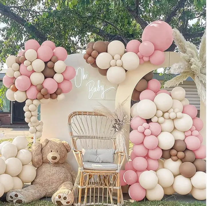 Mocsicka Cute Bee Birthday Party Arch Cover Backdrop Cartoon Honeybee Floral Honeycomb Rainbow Background Baby Show Photo Studio