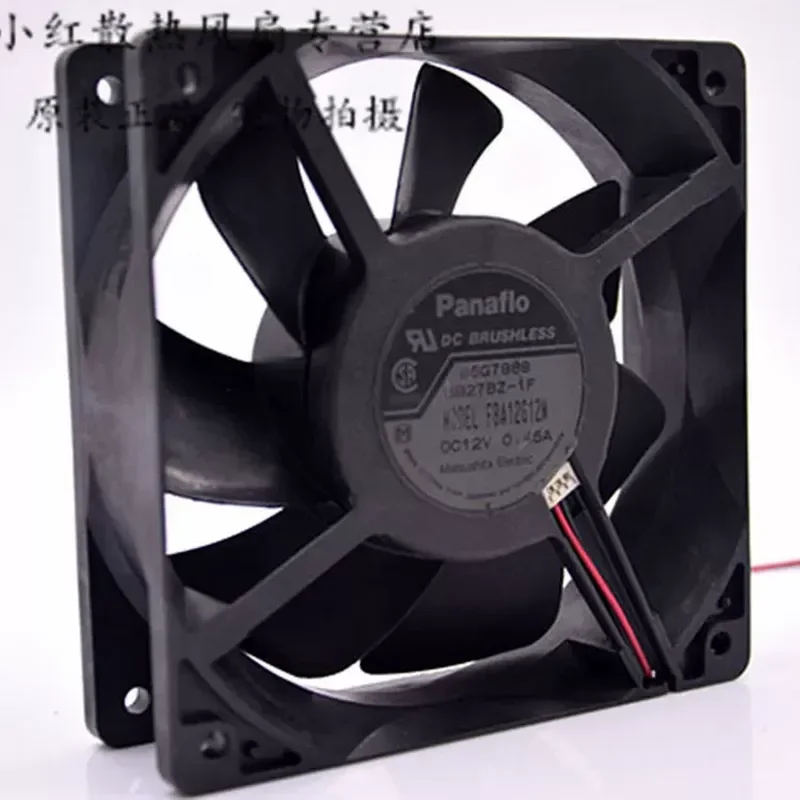 Original Fan FBA12G12M 12038 12cm 12V 0.45A Converter Chassis Fan for Ultra Quiet Operation