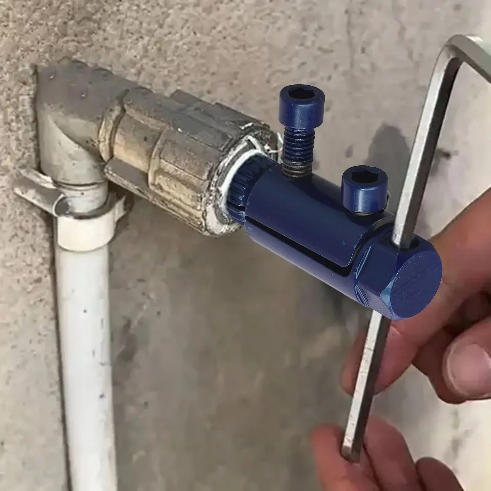 Multifunctional Extractor Broken Wire Extractor Plumbing Toolkit Excellent Wear Resistance Ergonomic Faucet Extraction Tool