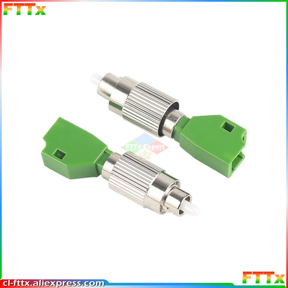 

FC APC to LC APC Оптоволоконный адаптер Конверсионный фланцевый адаптер Одномодовый FC «папа-LC» «мама»