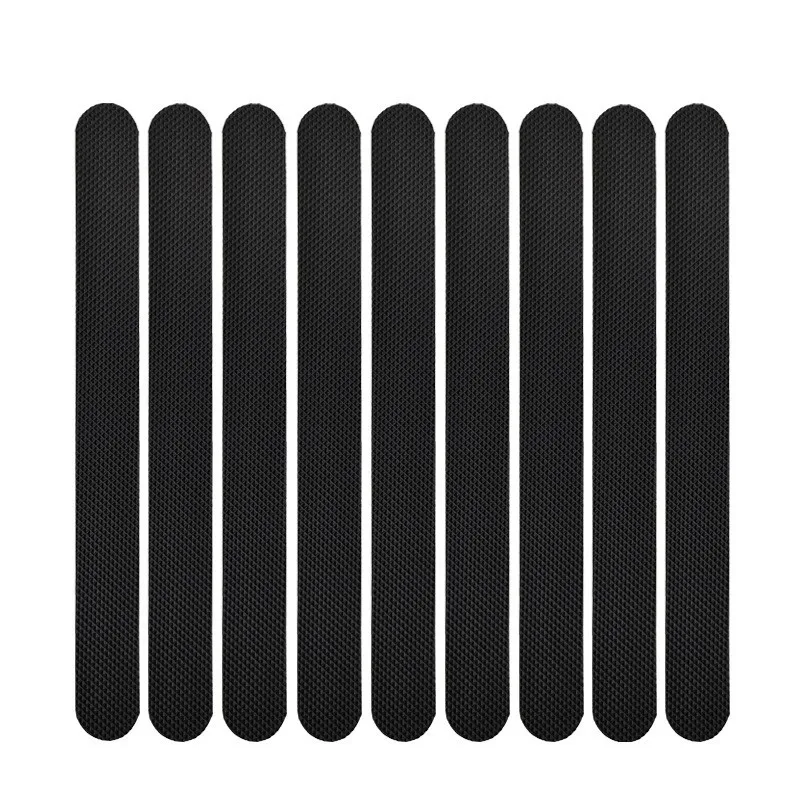 6/12/24pcs Anti Slip Strips Shower Stickers Transparent White Black Non Slip Bath Safety Strips for Bathtub Shower Stairs Floor