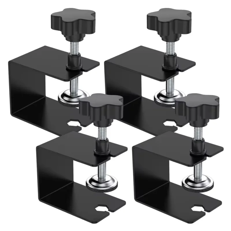 ABGR-4Pcs braçadeira de instalação do armário ajustável gaveta de aço inoxidável fixação clipe ferramenta braçadeira para trabalhar madeira
