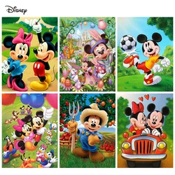 Haft diamentowy Disney Mickey Mouse obraz obraz ze strasu Minnie Mouse haft krzyżykowy mozaika New Arrival ręcznie robiony prezent