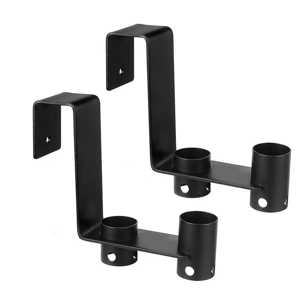 

2Pcs Heavy Duty Hanging Pool Fence Hooks Rust-proof Easy Installation Pool Cleaning Tool Organizer Space Saving Multi-functional