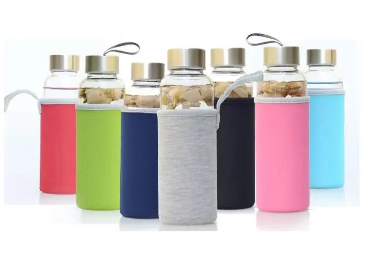Vidro promocional de alto borosilicato com seu logotipo