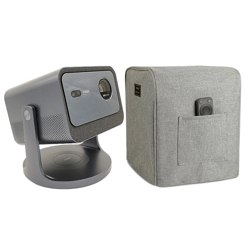 HS-002 Vidda C2 Ultra Triple Color La ser 4K Projector Video 3D Beamer Optical Zoom مع مضخم صوت سينما للمسرح المنزلي