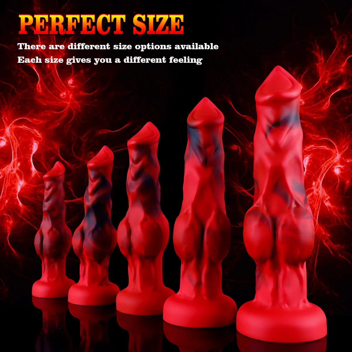 Woman Big Dick Penis Large Knot Wolf Dog Monster Dildo & Butt Plug - Anal Plug, Masturbation Toy for Women Men Gay Adults 18+ - view 5