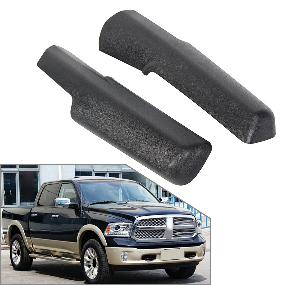 2Pcs Left+Right Car Trailer Rear Side View Mirror Cover Cap For Dodge RAM 1500 2500 3500 2011-2019 & 1500 Classic 2019