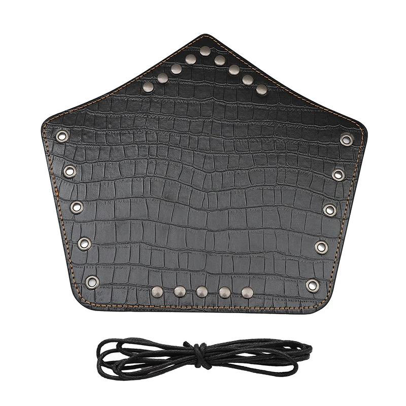 1 Paar mittelalterliche Kunstleder-Rüstung, Armstulpen, Schlangenleder-Muster, Schnürung, Wikinger, Ritter, Handschuh, Armband, Armschiene, Cosplay-Requisiten
