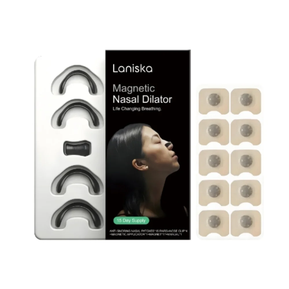 

Nasal Breathing Strips for Sports & Anti-Snoring, Oxygen Intake Booster Patch, Fitness Training Nasal Expander for Enhanced Perf