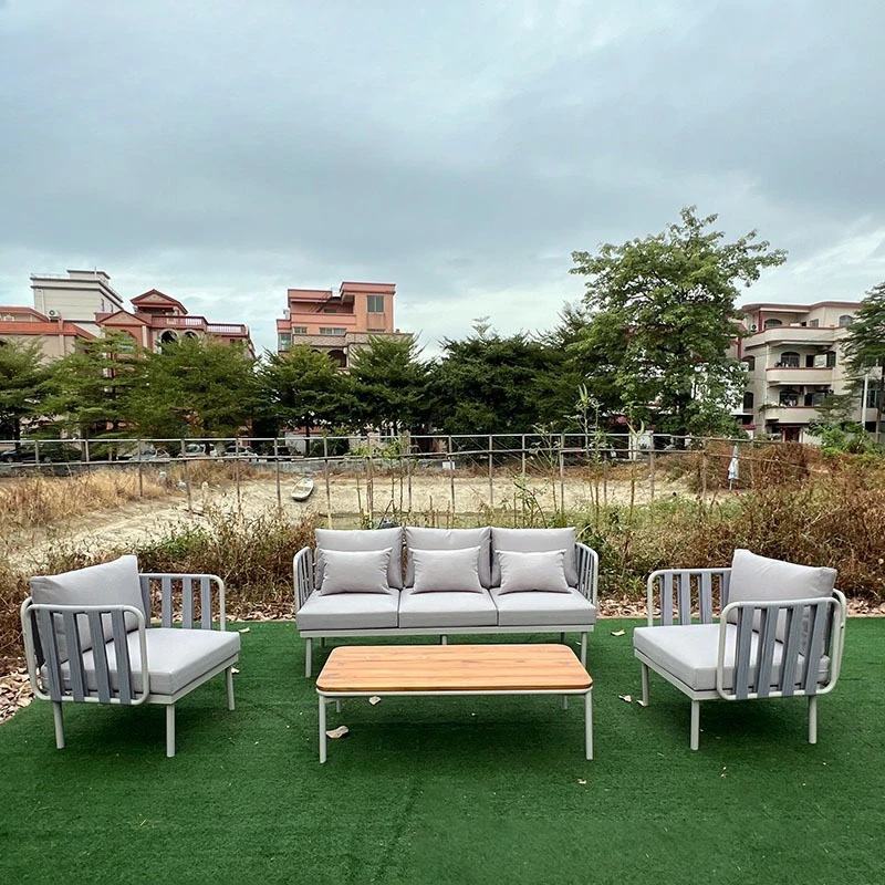 

Nordic outdoor rattan chair sofa leisure courtyard combination terrace