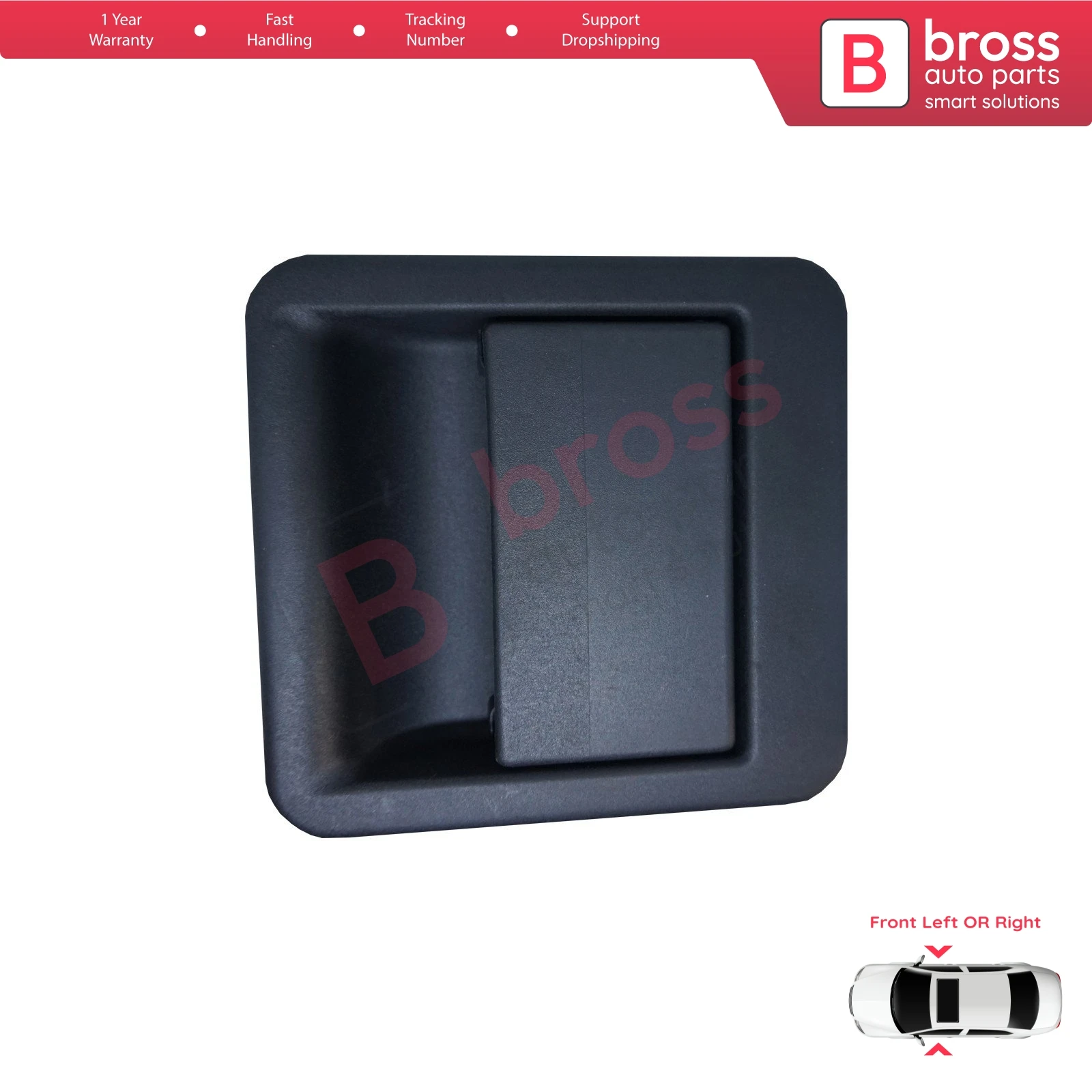 

Bross BDP806 Front Side Door Handle 9147.25, 914725, 914747, 1358687080, 914731, 1312920080 for Ducato MK2 Jumper Relay Boxer