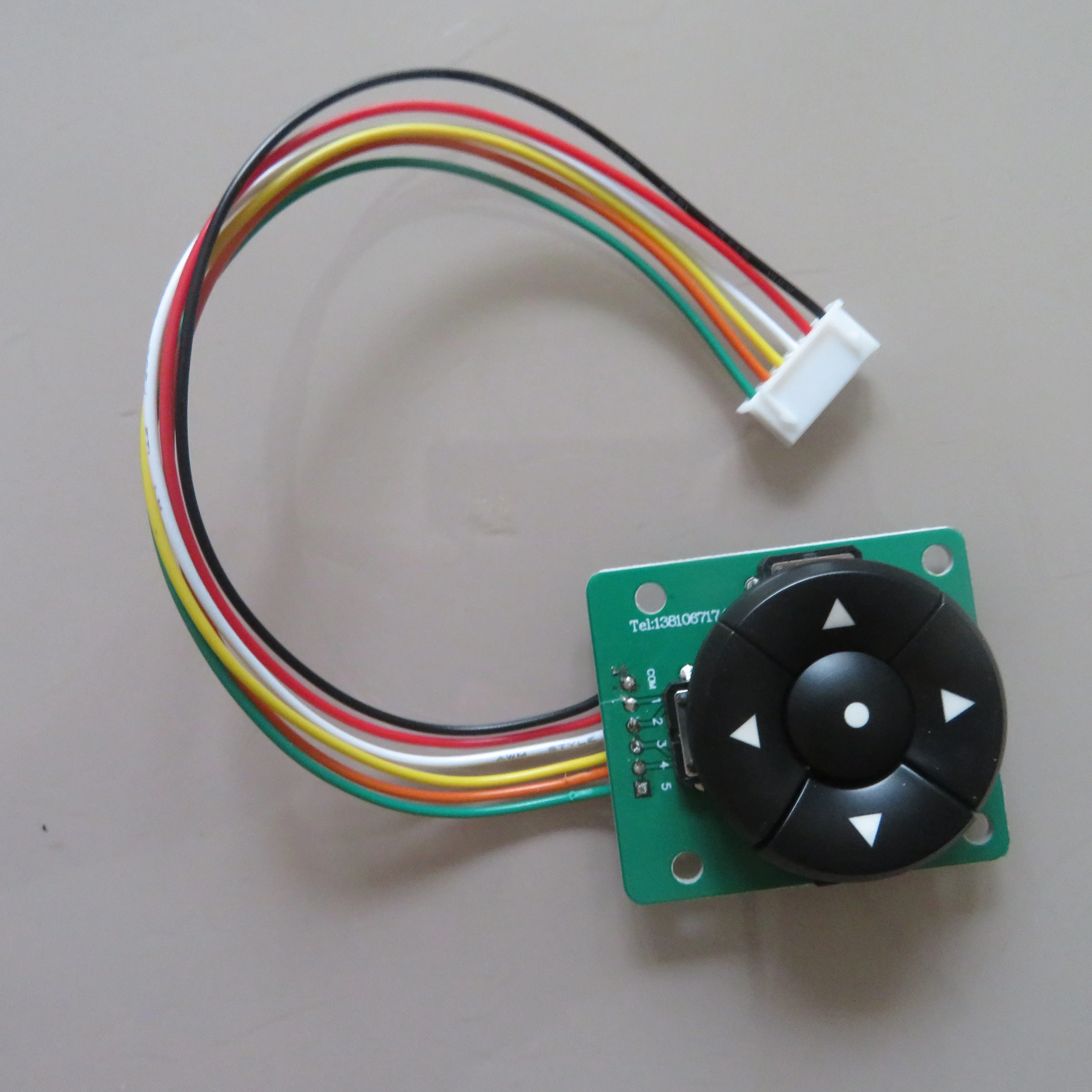 1 set 5 way direction ON BOARD with cable cover cap push button Tactile Tact mini Switch Taster schalter