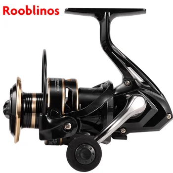 ROOBLINOS NX-serie draaiende molens Vismolens, ultralicht metalen frame, ultra glad en sterk, 5,2: 1 hoge snelheid