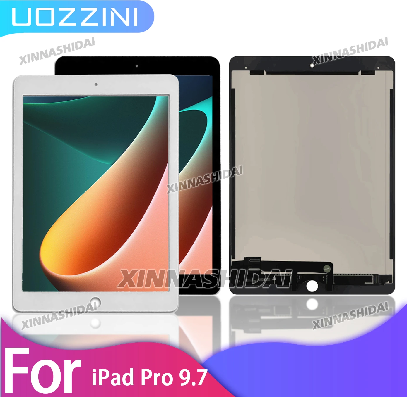 

9,7-дюймовый ЖК-дисплей для iPad Pro 9,7 A1673 A1674 A1675, ЖК-дисплей, дигитайзер сенсорного экрана в сборе, запасные части, 100% тестирование