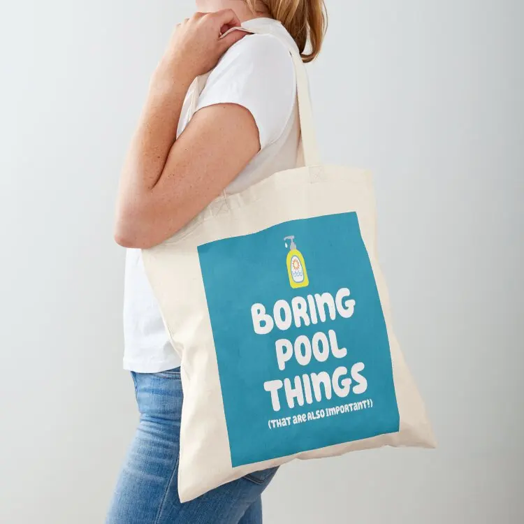 

Boring things are important! - Chilli Heeler Tote Bag bags woman 2025 shoping bag shopping cart bags large size bags