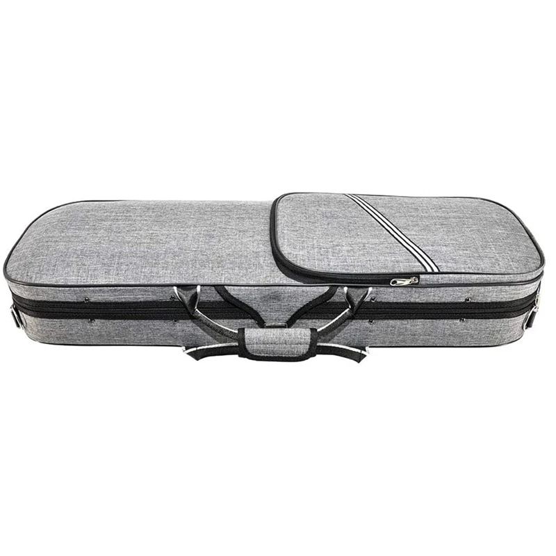 Top-4/4 Full Size Violin Case Oblong Violin Hard Cas,Super Lightweight Portable With Carrying Straps