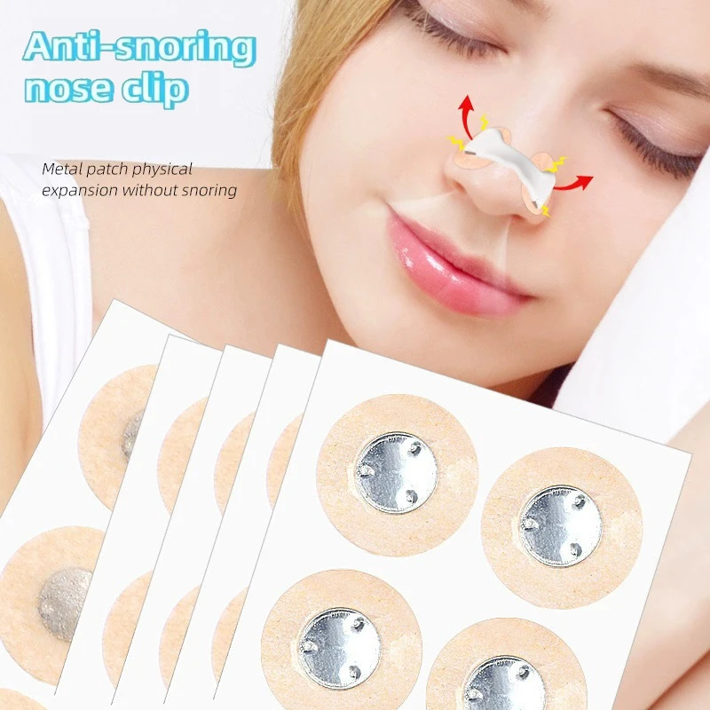 

Outdoor Camping Sleep Stickers Nose Strips Pack Of Anti-Snoring Noses Strip Magnetic Nose Strips Intake Breathing Nasal Strip