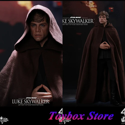 HotToys HT MMS429 1/6 젊은 루크 스카이워커 군인 모델 스타 전쟁 역할 검은 천 영화 역할 시뮬레이션 12 
