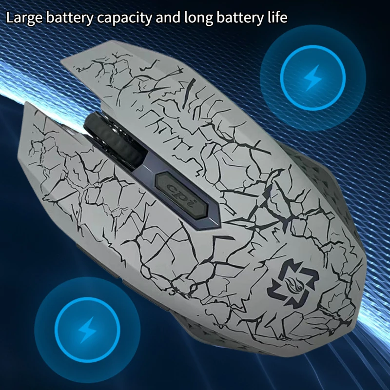 2.4G بلوتوث ماوس لاسلكي الألعاب ماوس صامت ماوس قابلة للشحن 800-1200-1600 ديسيبل متوحد الخواص ماوس الفئران للكمبيوتر المحمول ماك بوك