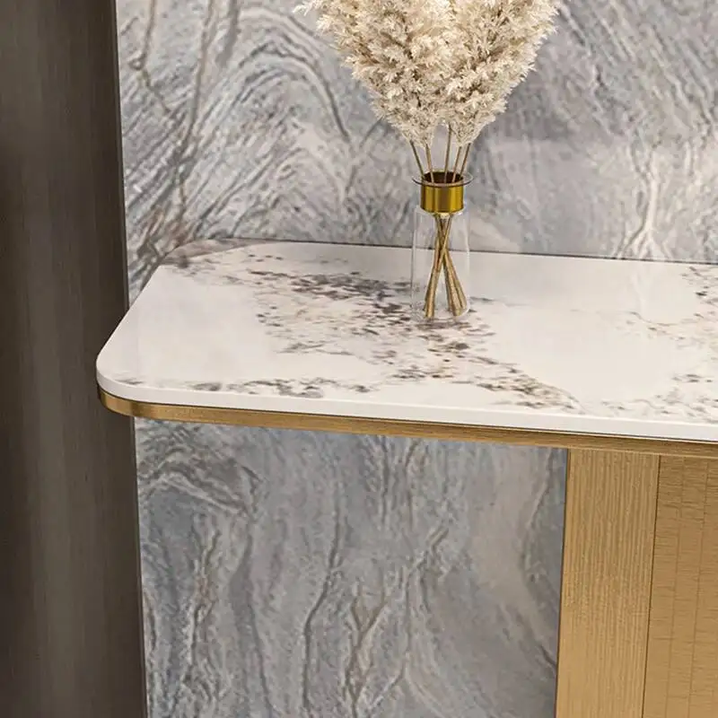 

Nordic Style Entryways Minimalist Table Space Saving Drawer Console Tables European Elegant Konsolentisch Living Room Furniture