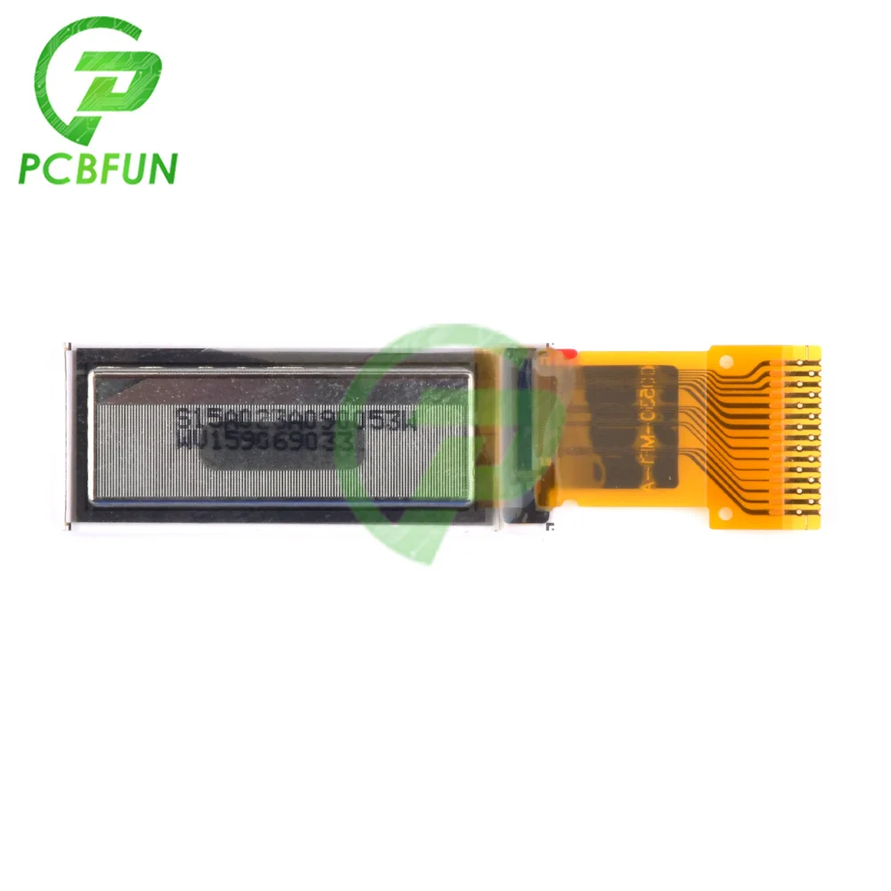 0.91 Inch Oled Module 0.91 "Wit/Blauw 128X32 Spi-interface Driver 3.3V 15PIN Voor Ardunio