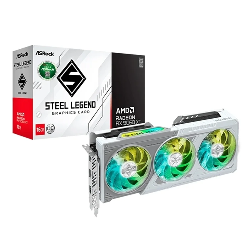 Asrock Radeon Rx 9060 Xt Steel Legend Oc D6 16Gb Daewon Cts_Chg