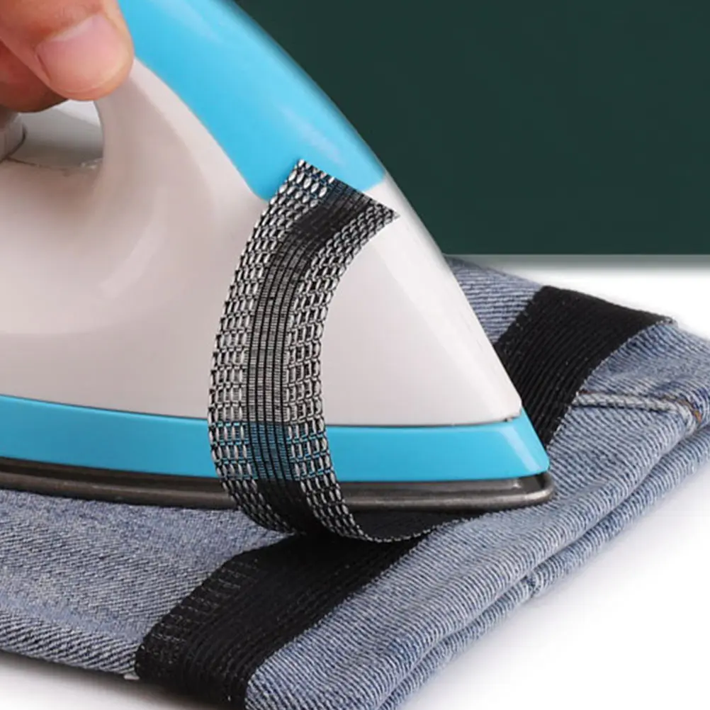 

1 Roll Self-Adhesive Hemming Tape Iron On Fabric Fusing For Pants Edging Shorten Diy Clothing Decor Trousers Tape