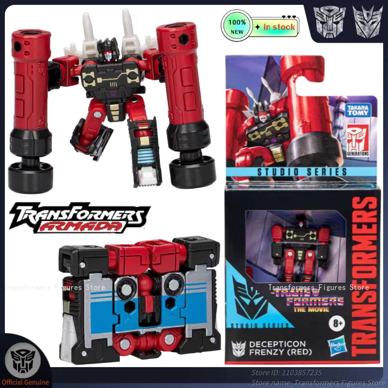 Original Brand New Transformer Robot Model Toys SS Series Frenzy G1 Movie Cartoon Action Figure Anime Movable Popular Doll Gifts
