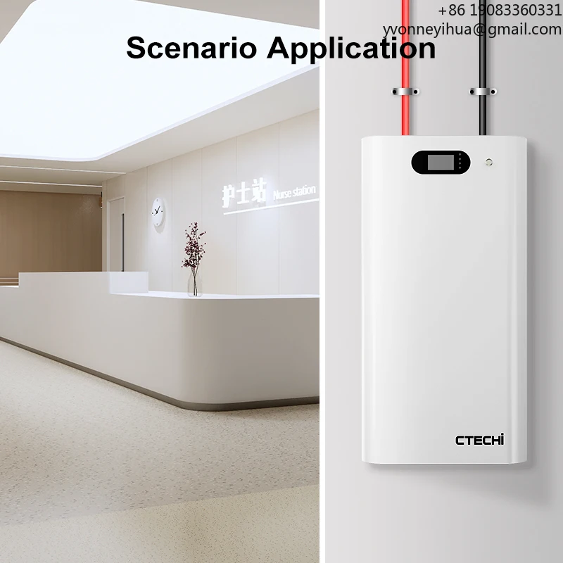 48V 51.2V 100Ah 280Ah Grade A LiFePo4 Lithium Ion Battery Power Wall 5KWh 15KWh Wall Mounted Home Solar Energy Storage Battery