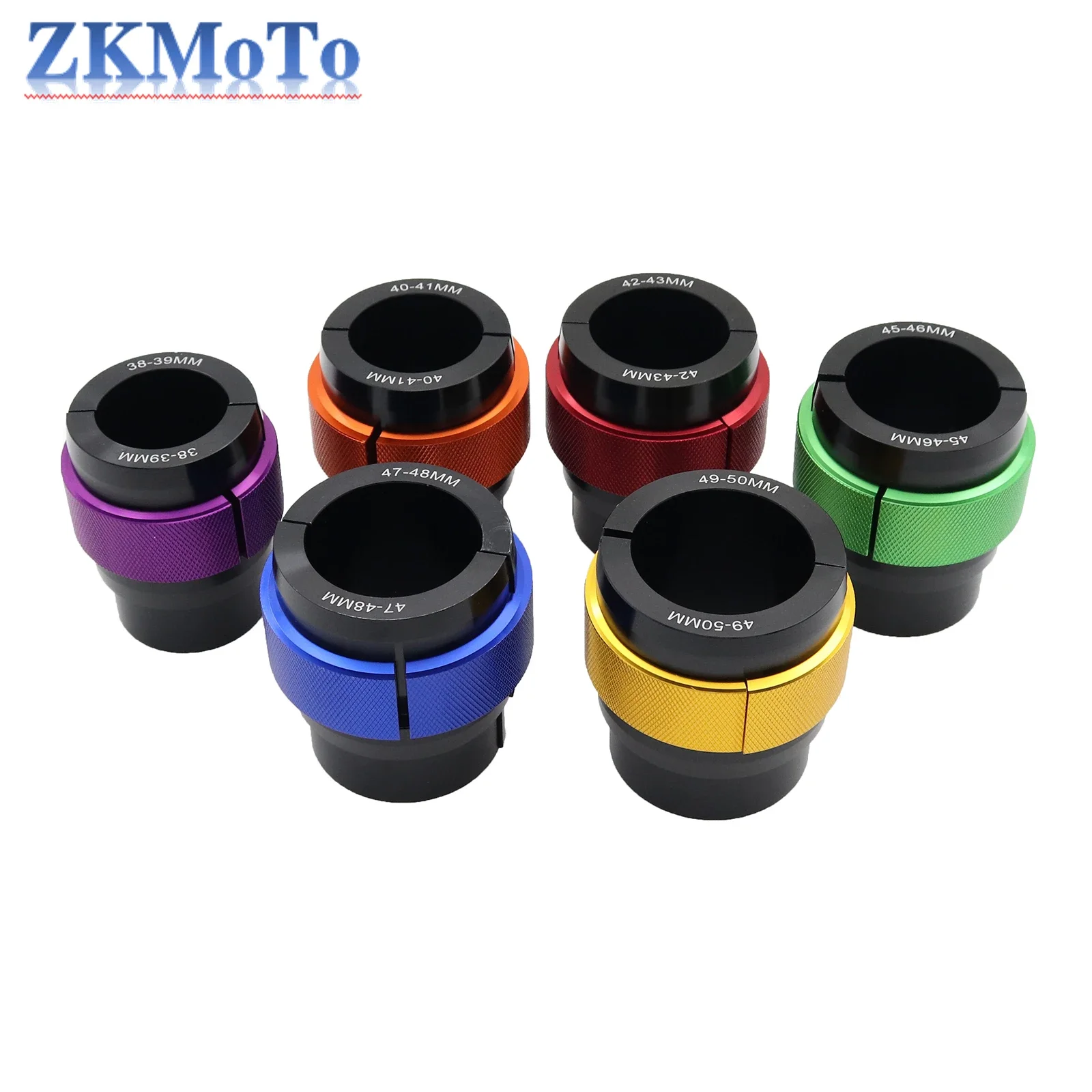 Motorcycle Universal Accessories CNC Front Fork Oil Seal Driver Tool 38MM-50MM For KTM HONDA KAWASAKI SUZUKI YAMAHA Dirt Bike