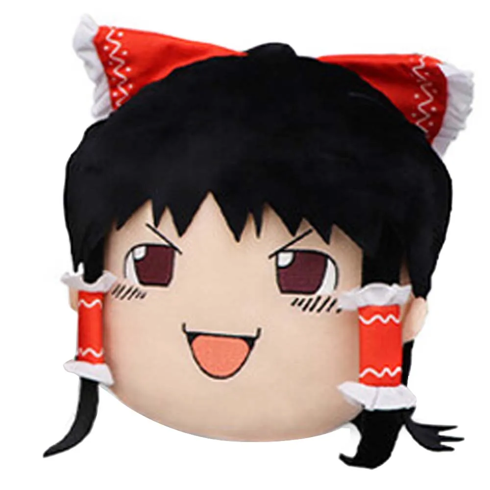 

New Cute Japan Anime Touhou Project Yukkureimu Yukkuri Hakurei Reimu Big Plush Plushes Stuffed Doll Toy Kids Gifts 25cm