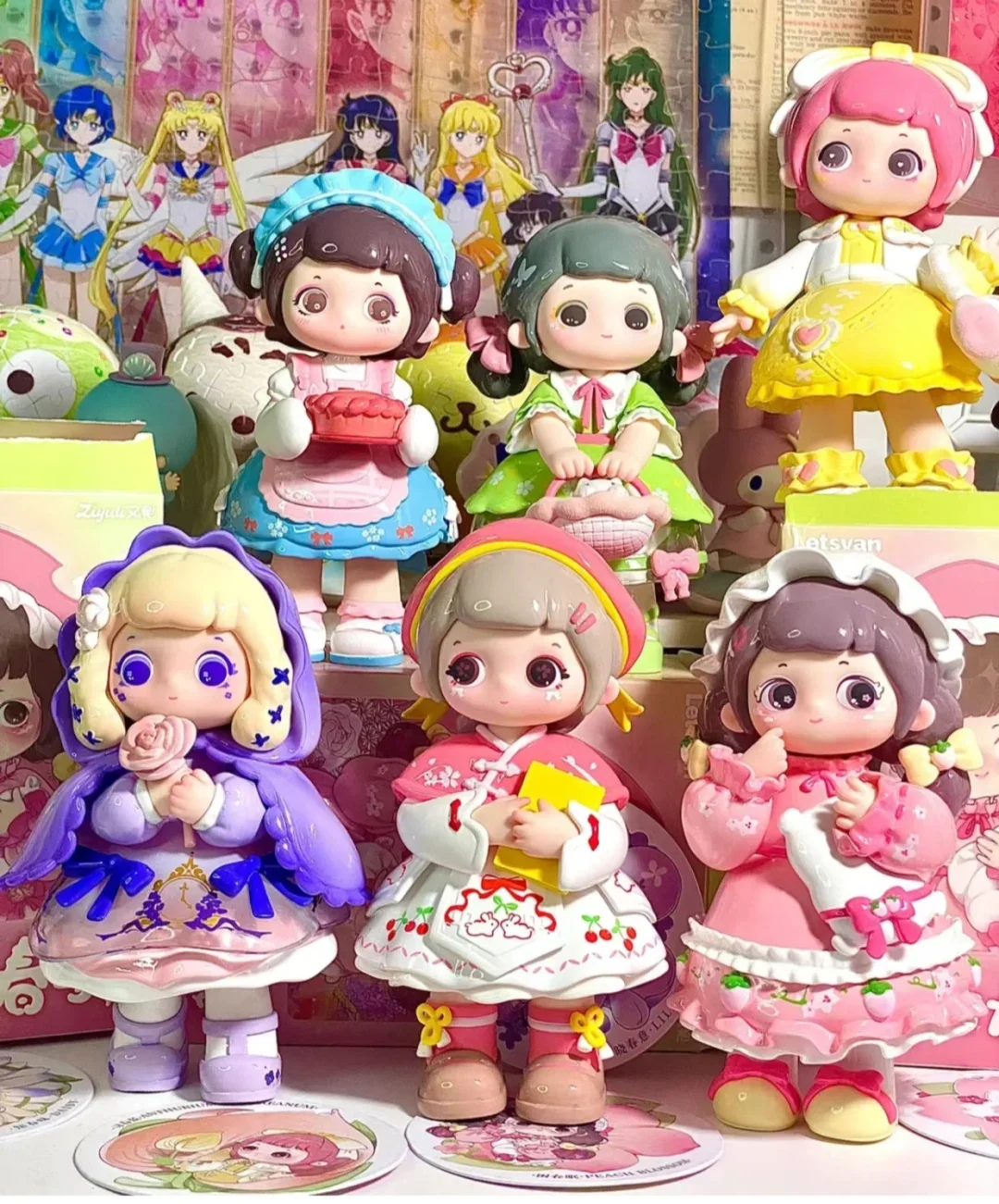 

Ziyuli V2 Spring Limited Edition Series Blind Box Kawaii Action Figure Mystery Box Room Decoration Dolls Surprise Gift Souvenir