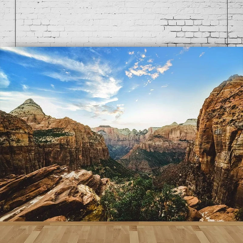 Outdoor Adventure Background - Milli Park Fotoğrafçılığı Arka Planı Kanyon