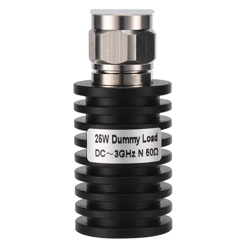 Conector Macho Coaxial do rf n Tomada de Carga Manequim 25w Pequeno 50 Ohms Dc3ghz