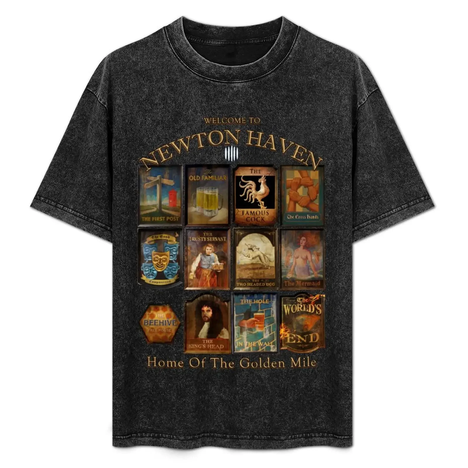 

Newton Haven Pubs T-Shirt Lightweight Gym Training T-Shirt