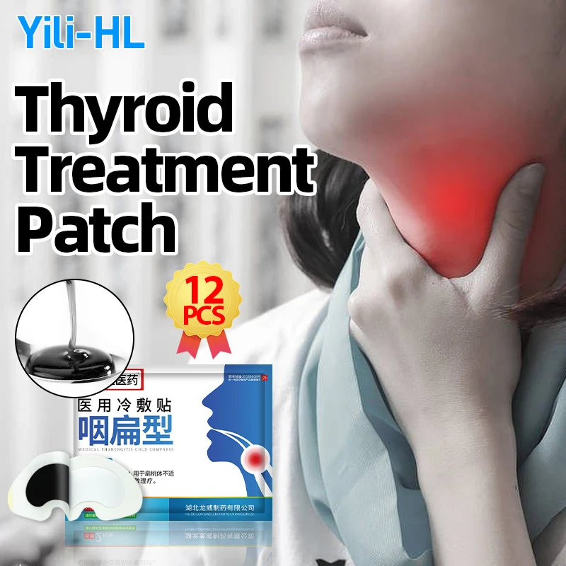 

Thyroid Gland Nodule Treatment Patch Thyroiditis Plaster Anti Swelling Hyperthyroidism Hypothyroidism Thyroid Care Medicine