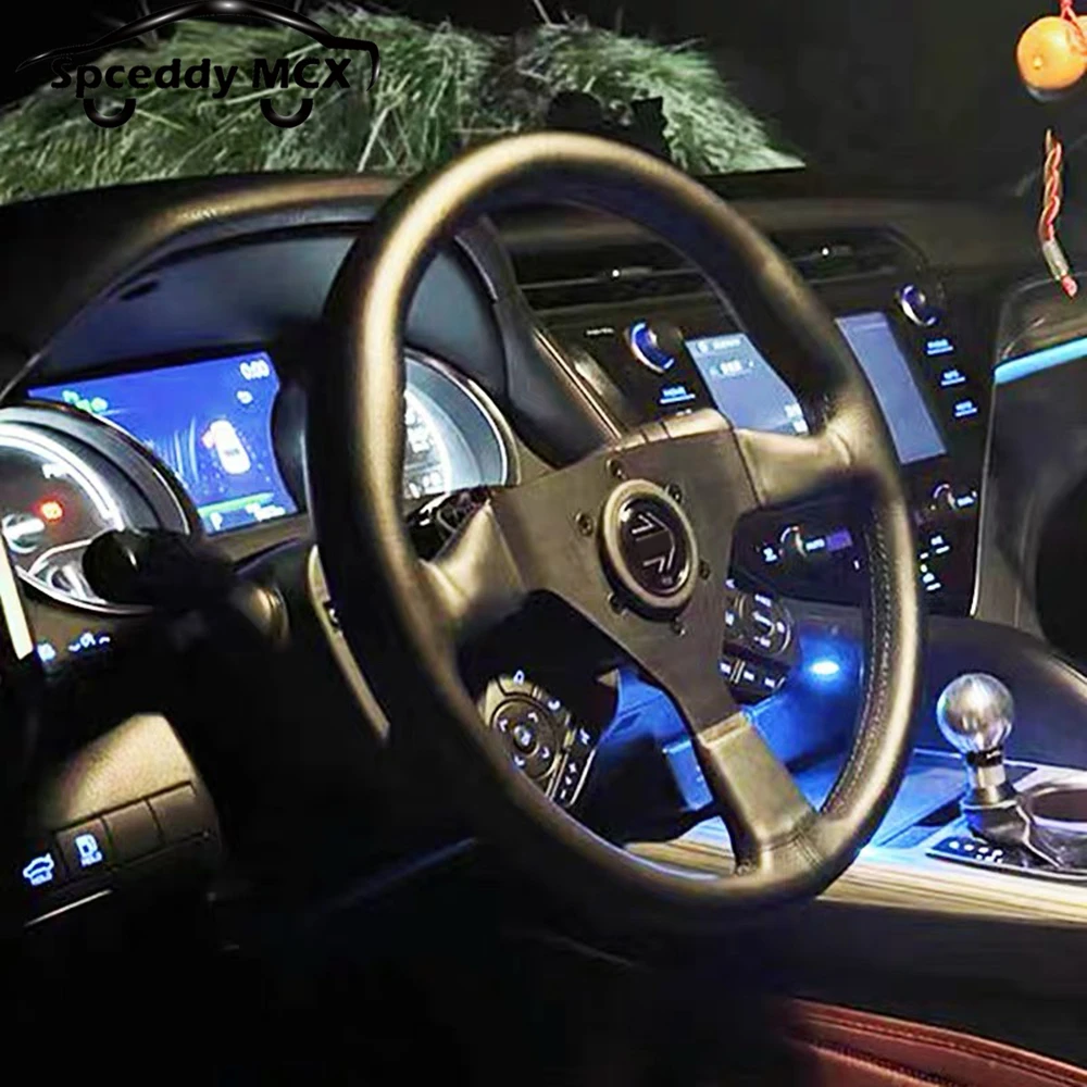 Kierownica do wyścigów driftowych 320 mm 12,5 cala/13 cali JDM V2 Czarna kierownica ze skóry zamszowej