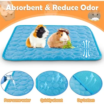 개 냉각 매트 여름 애완 동물 차가운 침대, 작은 동물용, 애완 동물 액세서리, 고양이 내구성 담요 소파, 고양이 아이스 패드 담요, 애완 동물 아이템 